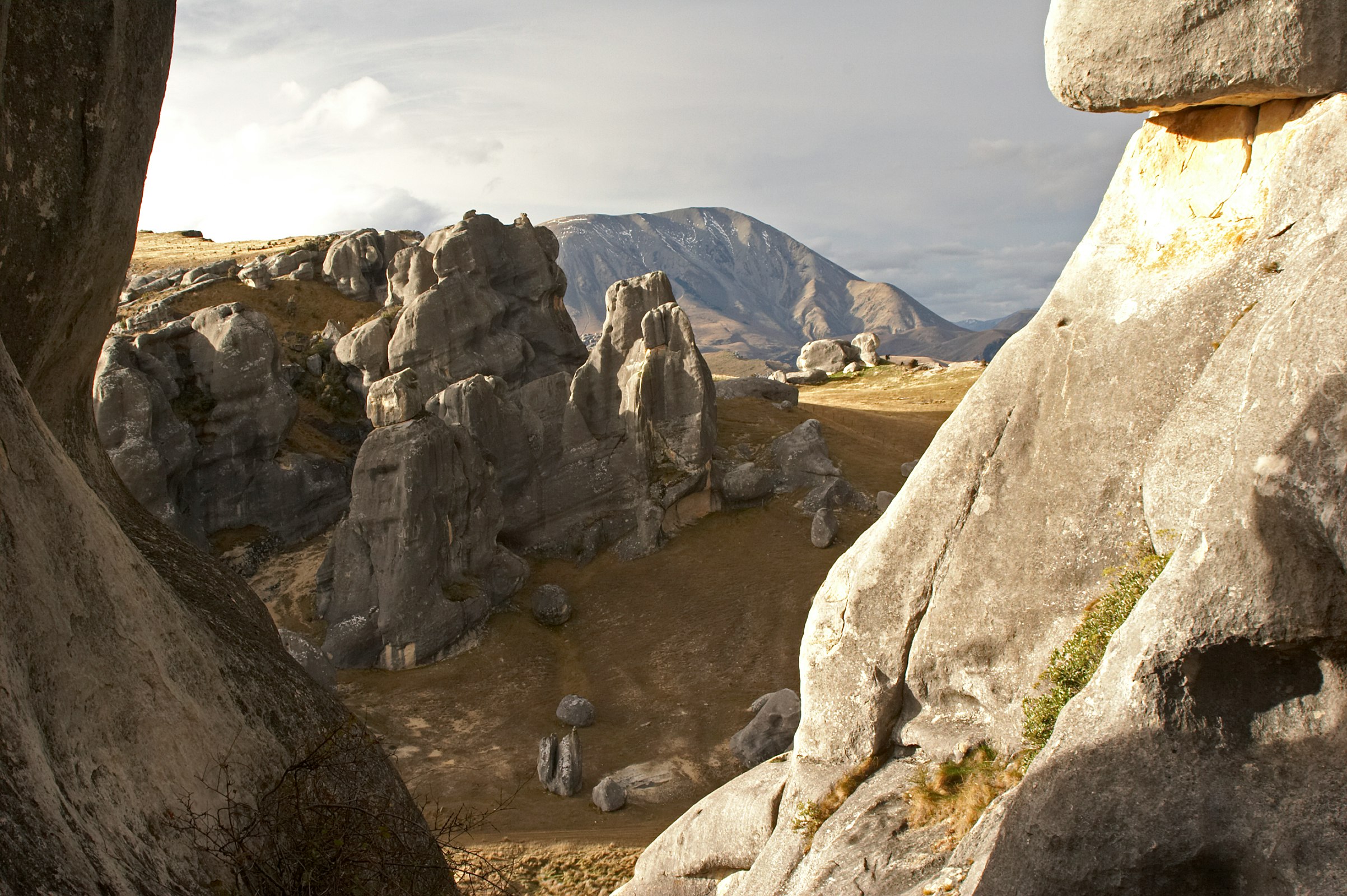 rock formation at daytime